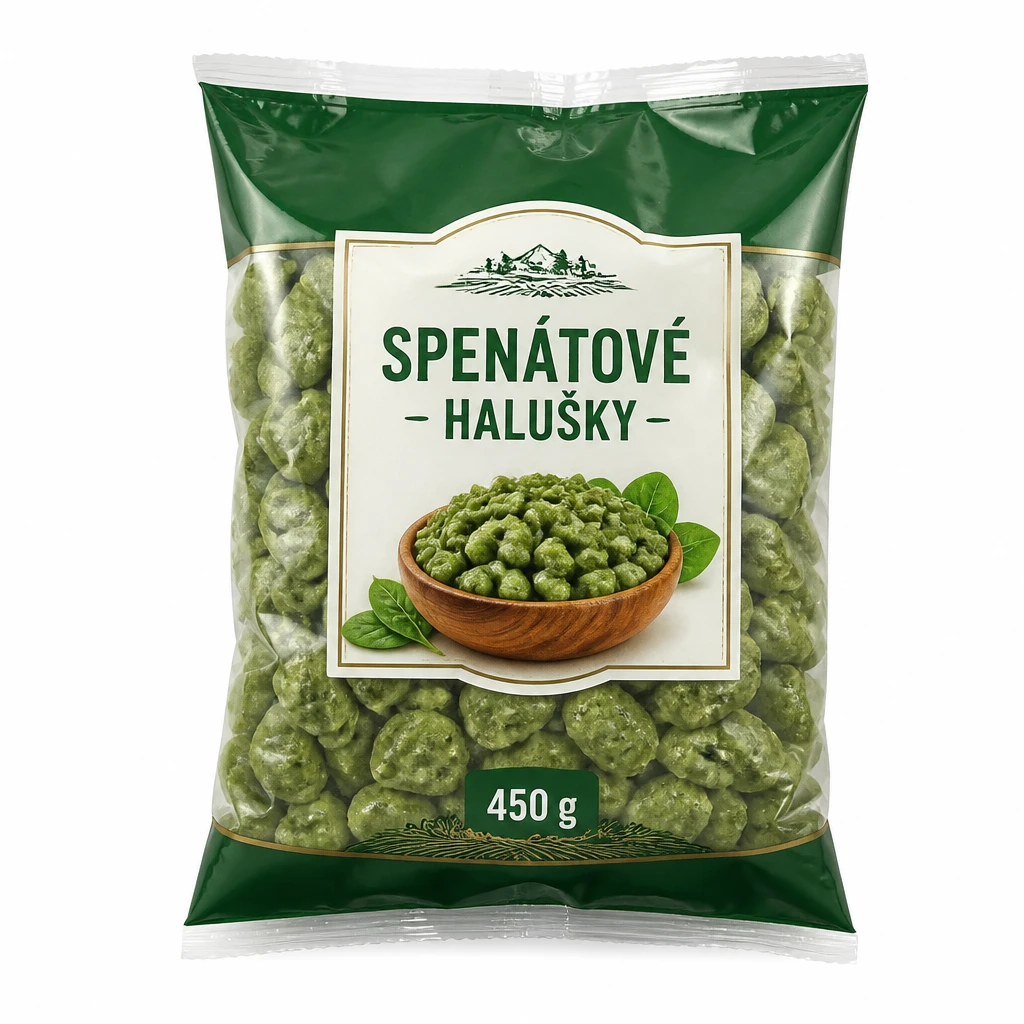 SPENÁTOVÉ HALUSKY 450G