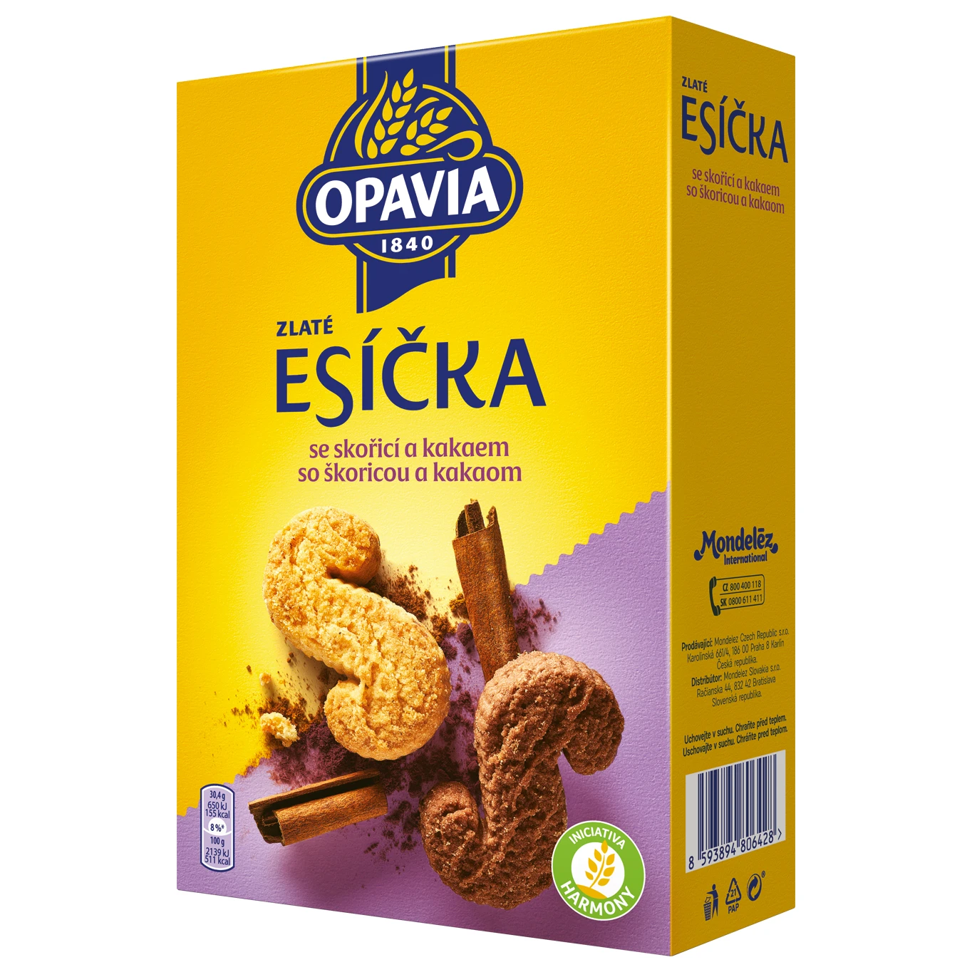 ZLATÉ ESÍČKA OPAVIA 220G