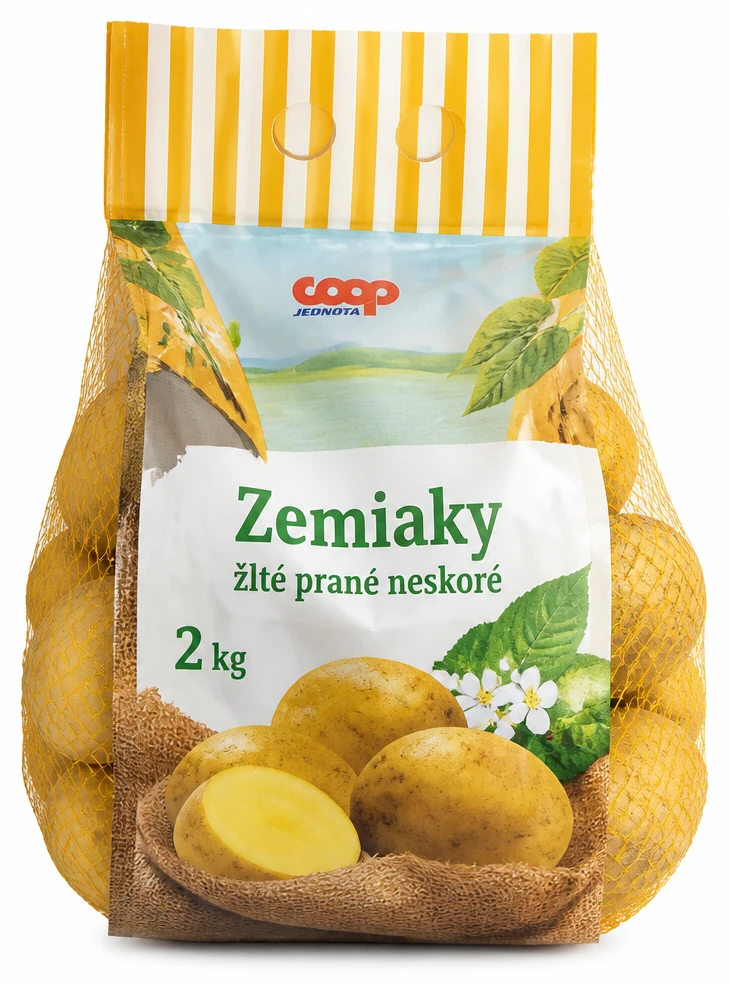 Zemiaky žlté prané neskoré