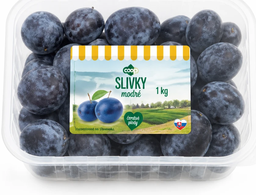 Slivky modré