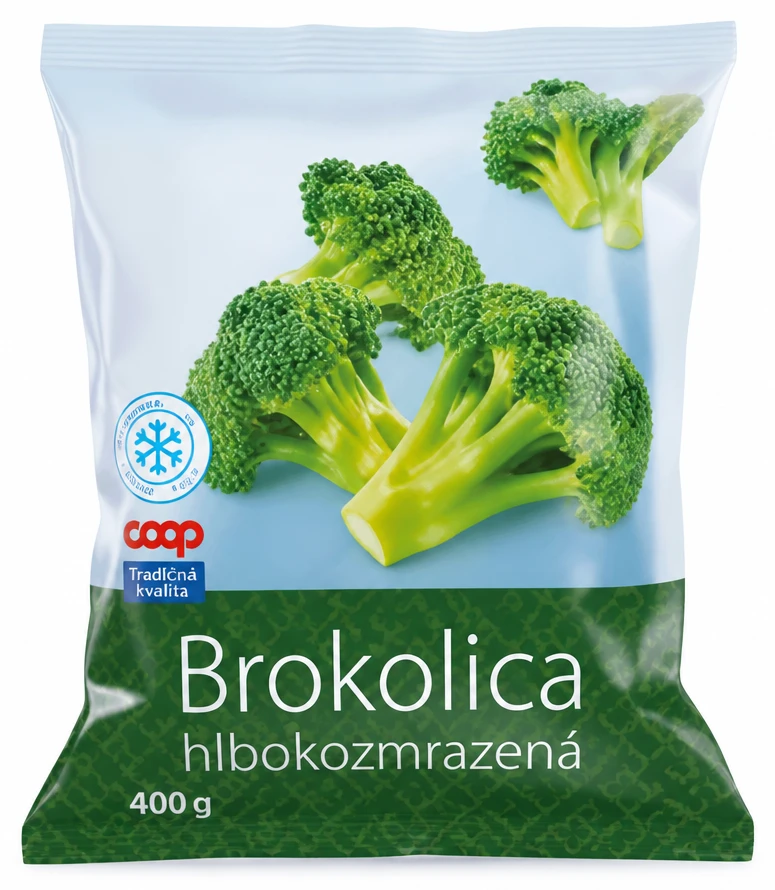 Brokolica hlbokozmrazená