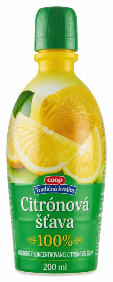 Citrónová šťava 100%