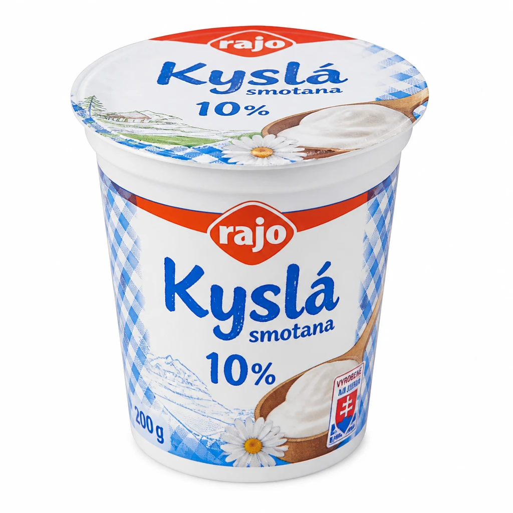 Kyslá smotana 10%