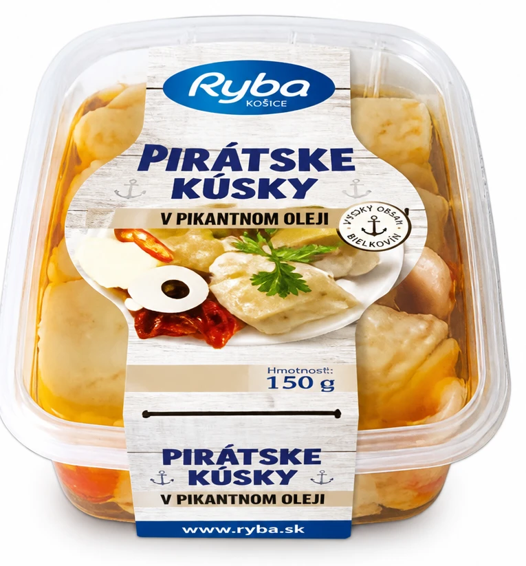 Pirátske kúsky v pikantnom oleji