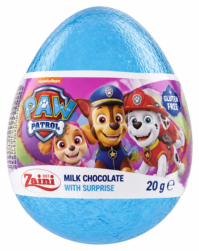 Zaini Paw Patrol vajíčko