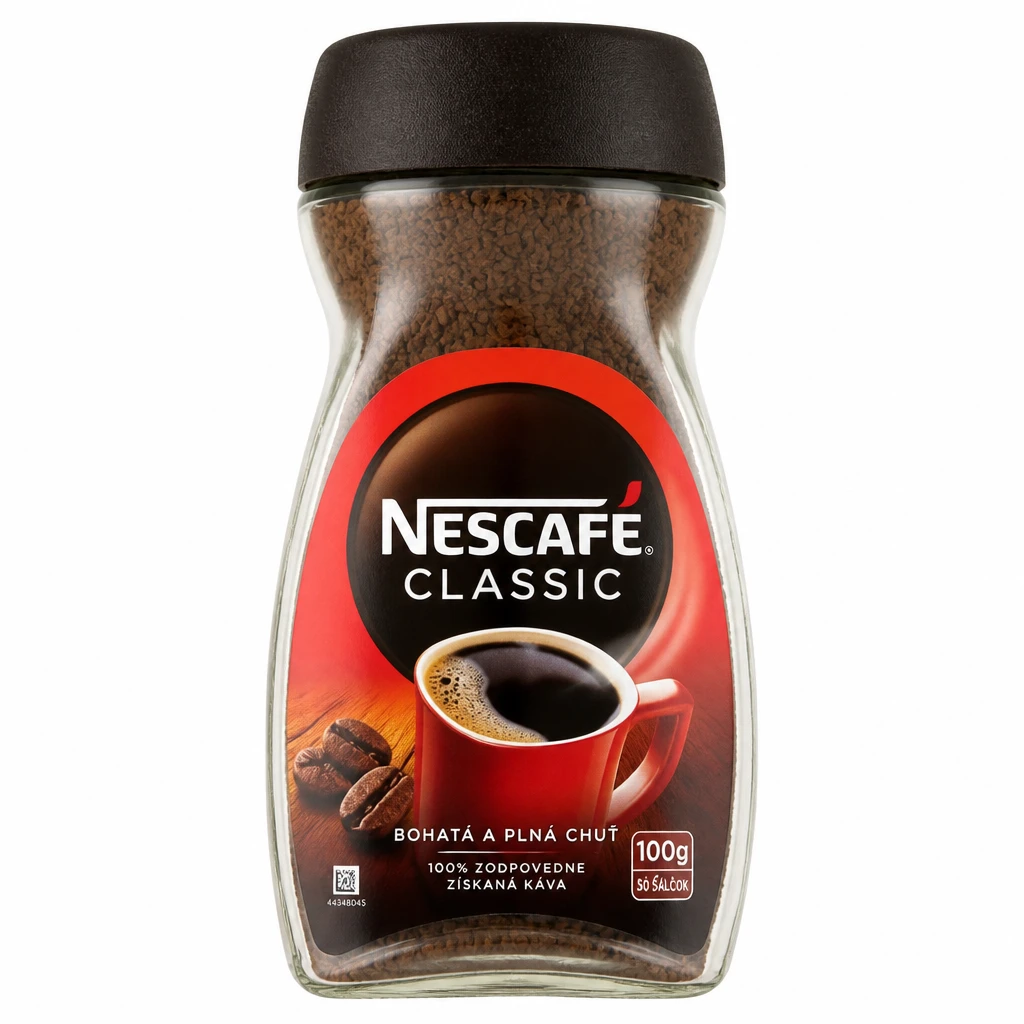 Nescafé Classic instantná káva 2 druhy
