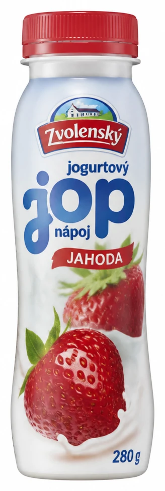 Jop Zvolenský jogurtový nápoj 2 druhy