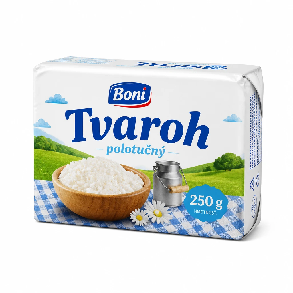 Tvaroh polotučný