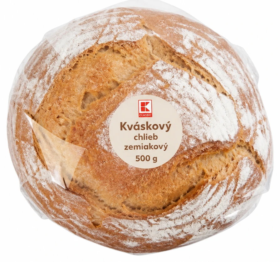 Kváskový chlieb zemiakový