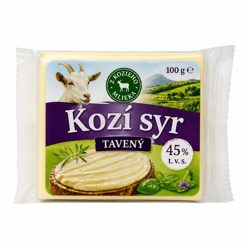 Kozí syr tavený 45 %