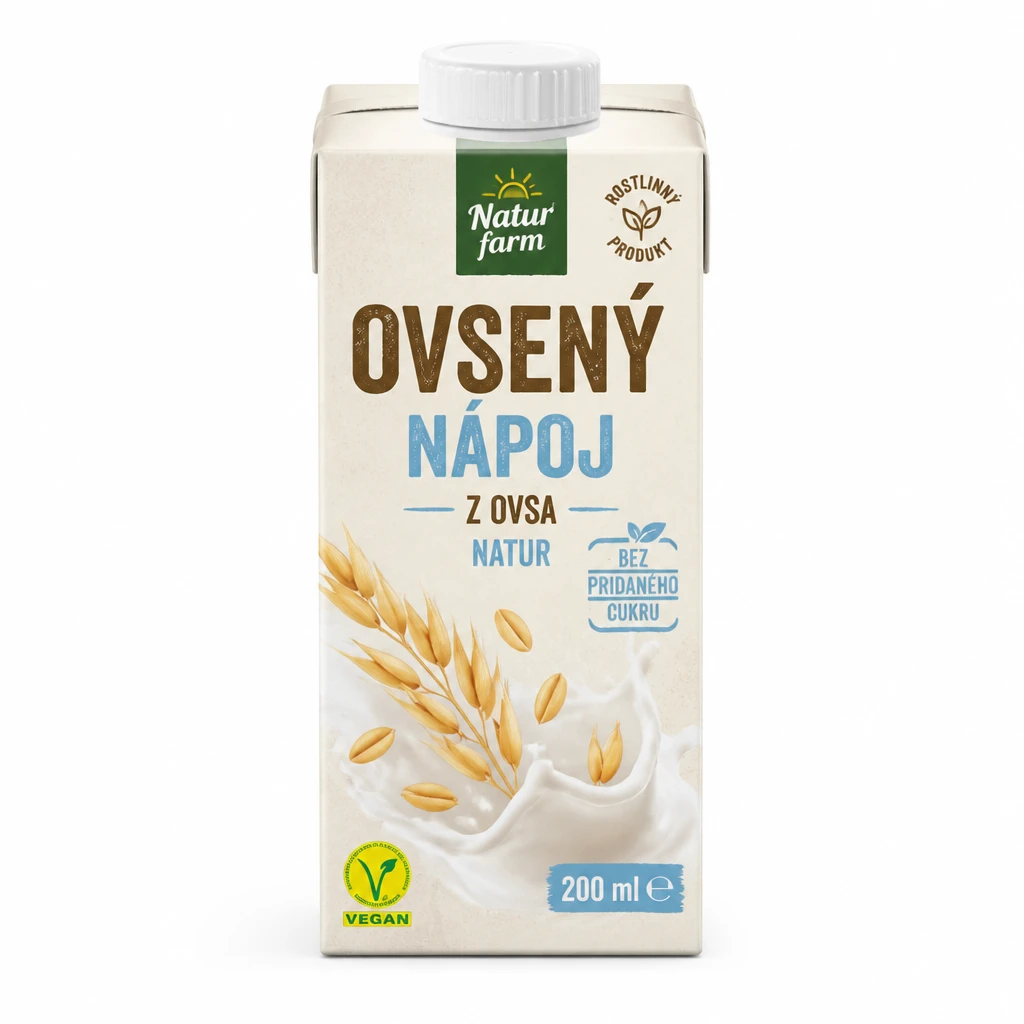 Ovsený nápoj alebo Sójový nápoj
