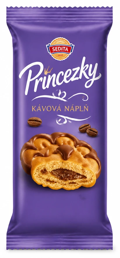 SEDITA PRINCEZKY KÁVOVÁ NÁPLŇ